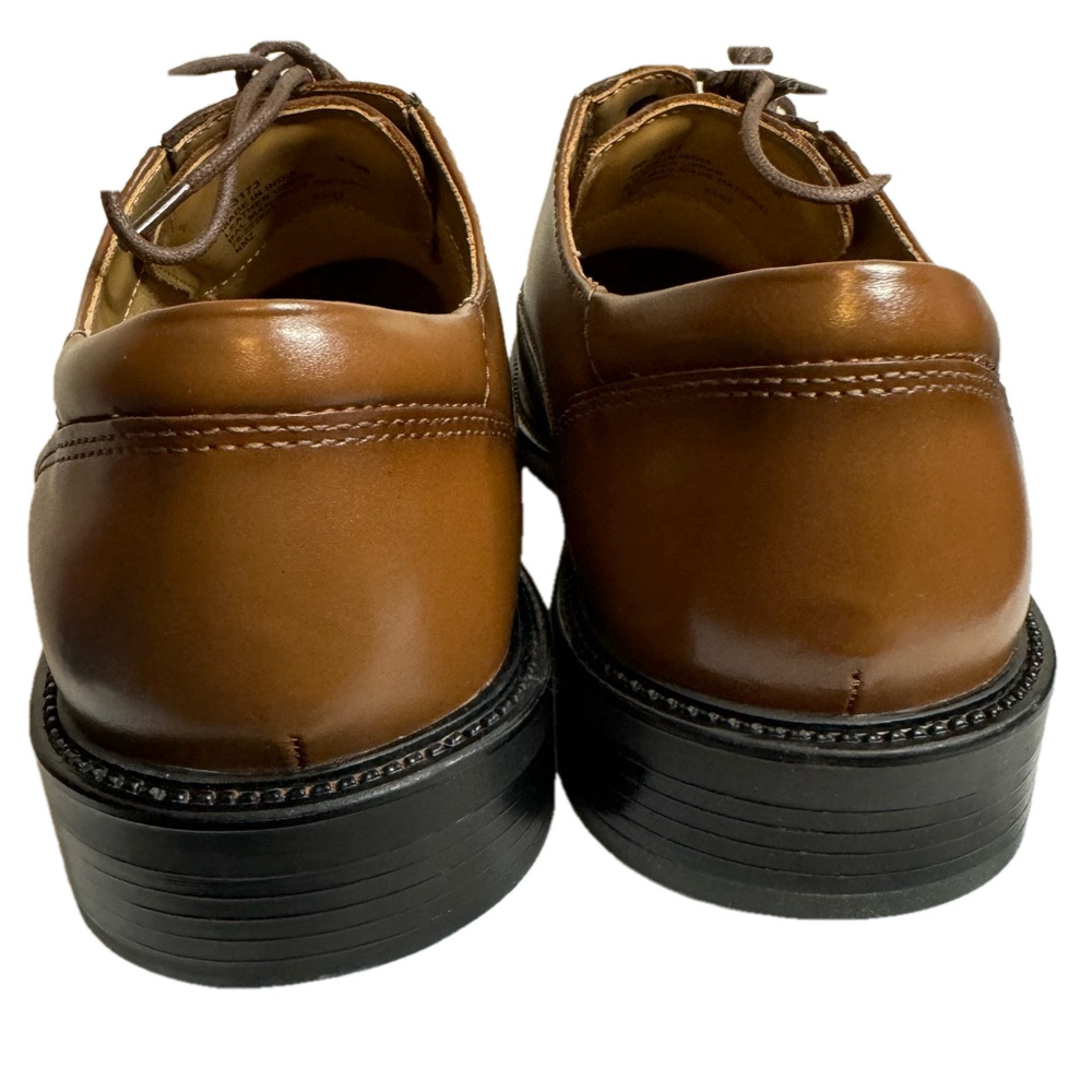 Dockers Men's Perspective Oxford Dress Shoes Tan Leather Size 9.5 M - Picture 13 of 16